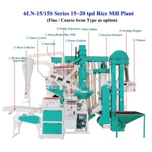 Advanced design 500kg per hour rice mill and crusher combined machine with low