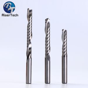 1 Flute Steel Milling Cutter Flute End Mill For Acrylic Wood MDF CNC Cutting And