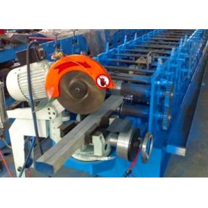 Gutter Guard Coil Roll Off Seaming Downspout Making Machine Flying Saw Cutter