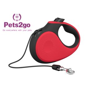 Pets2go Easy Manage 500cm*1cm Retractable Pet Leash