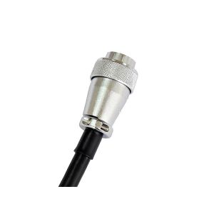 500V 12PIN Welded Cable Plug Insulated Metal Shielded Power Tool Harness IP67