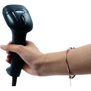 Linear CCD Sensor Handheld Barcode Scanner for Fast 1D or 2D Scanning at