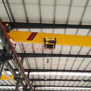10 Ton Frequency Conversion European Single Girder Bridge Crane DIN Standard