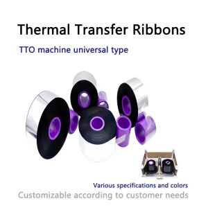 Premium Wax Resin Thermal Transfer Ribbon - 33m TTO Ribbon (55mm x 600m) for