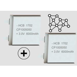 6000mAh CP1005050 Lithium Pouch Cell