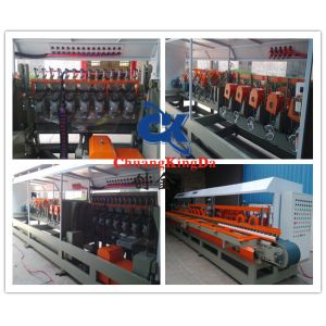 Automatic Marble Tiles Skirting Stare Step Polishing Machine Deep Processing