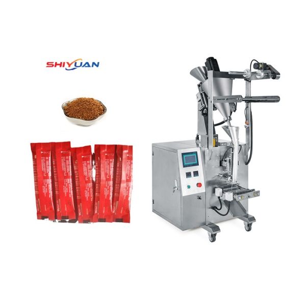Back Seal Saffron Packing Machine , Fully Automatic Tea Packing Machine