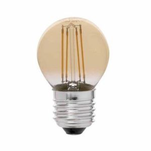 RoHS IP20 Residential 100LM/W 4000k G45 LED Filament Bulb