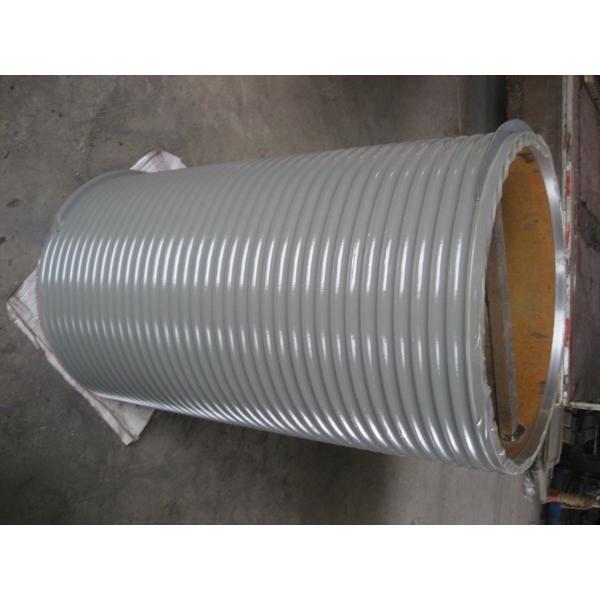 Stainless Steel Spiral Grooved Wire Rope Winch Drum 505mm Long ISO GJB Approved