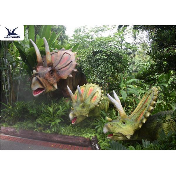 Playground Giant Realistic Dinosaur Sculpture For Amusement Park Exhibition