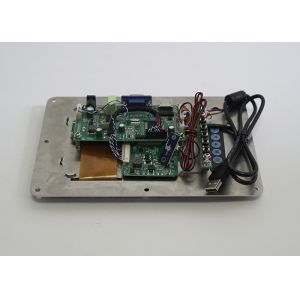 Anti Reflection Open Frame LCD Monitor 7 Inch Touch Screen With Light Sensor