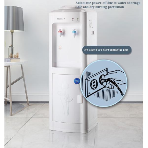 Electric Power Source Vertical Drinking Water Dispenser with App-Controlled Function