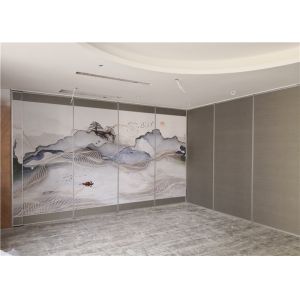 Fireproof Board Office Room Sliding Partition Wall Sound Proof
