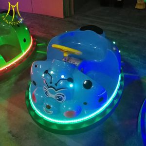 Hansel 2018 fast profit plastic bumper cars with lights amusement ride from