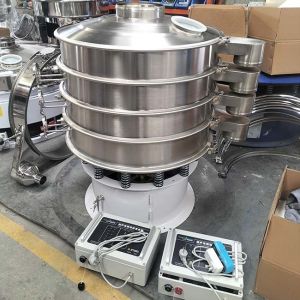 Stainless Steel Ultrasonic Vibrating Screen High Precision Strong Adsorption
