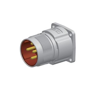 150V IP67 M23 Male Waterproof Connector Screw Crimping Terminal