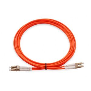 Red Cable LC 3.0mm 3M Duplex Om1 Fiber Optic Patch Cords