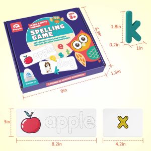 Digital Printing Custom Flash Card Kids Flash Paper Playing Cards