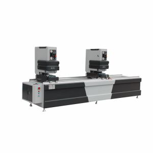 Window door making machines PVC Plastic Windows two head seamless welding
