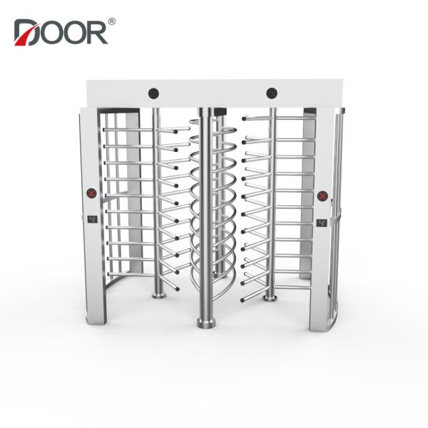 Full Height Turnstile Pedestrian Gate Access Control With Swipe Card/Face