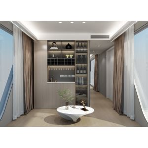 Luxury Mobile Home Aluminum Prefabricated Full House Smart Space Capsule for