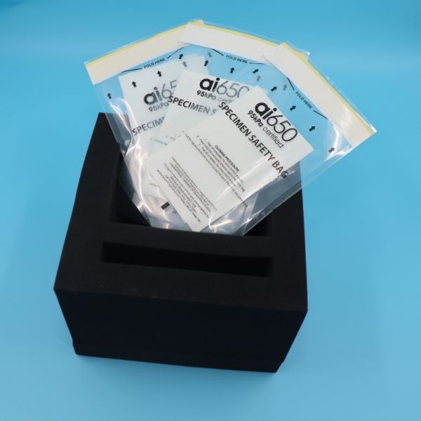 ai650 Sample Transport Box With Absorbent Pads For Lab Specimens