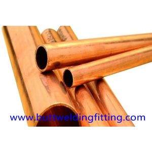 Polished Seamless Copper Nickel Pipe For Construction / Mechanical
