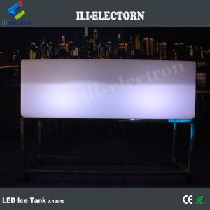 Wireless and Portable Waterproof illuminated Long Ice Bucket