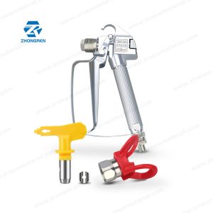 Adjustable Airless Paint Sprayer Gun High Pressure with Atomizing Nozzle