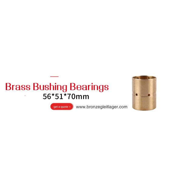 Brass Bushing Bearings 56*51*70mm