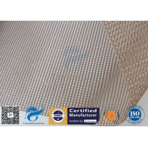 PTFE Coated Fiberglass Fabric 580GSM 4*4MM Mesh Screen Printing Conveyor Belt