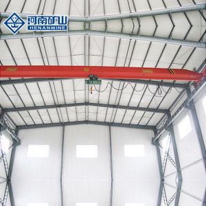 A3 16t Single Girder Overhead Crane Work Duty With Electric Hoist