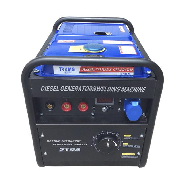 Large Fuel Tank Arc 3kw Portable Generator DIESEL Alternative Current 210 Amp