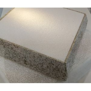 China Industrial Plate Filter Box with 850C Max Temperature and 60 PPI Plate Mesh on sale