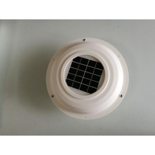 Durable Solar Caravan Automotive Air Vent Fan For Car / RV / Boat / Mobile Toilet