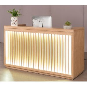 Generous Reception Desk Display Case / Checkout Counter Surface Brightness