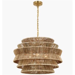 Vsual Comfort Antigua Medium Drum Chandelier CHC 5016