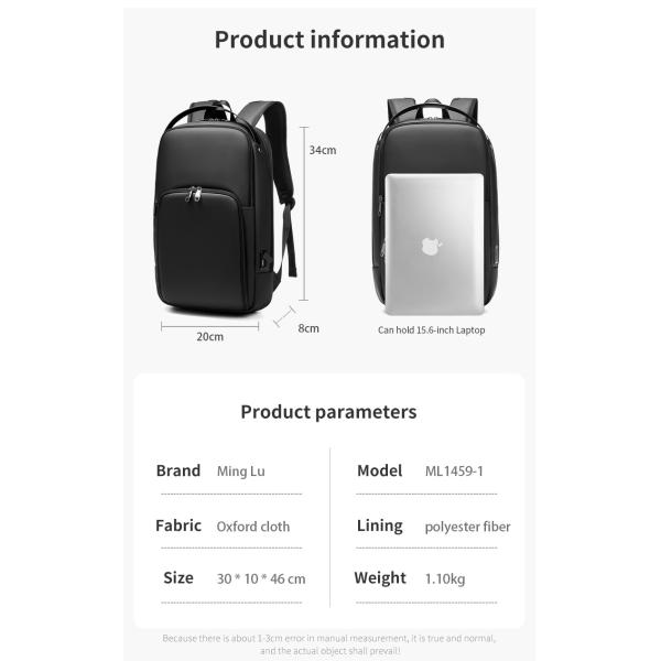 New bag custom logo laptop usb charging men college school waterproof bagpack backpack bag backpacks for men