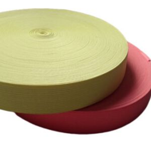 Knitted Crochet Elastic Band Custom Colored Polyester Waistband For Garment