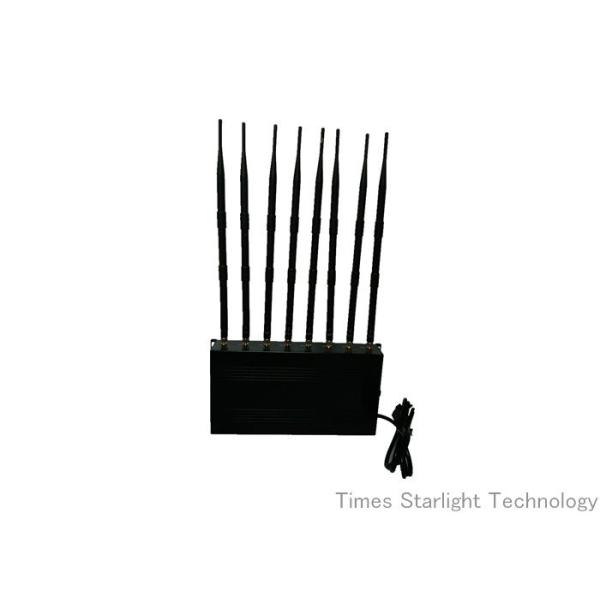 Wireless GPS Signal Jammer Mobile Network Blocker With 8 Omni Directional