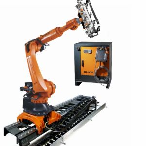 KUKA Industrial Robot Arm KR210 R2700 6 Axis With CNGBS Robot Linear Track For