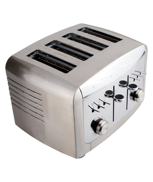 Quality 4 slice steel toaster breadmaker with high lift facility mid-cycle cancel for sale