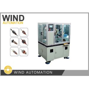 Commutator Turning Machine Copper Burrs Remove For DC Motor With Copper