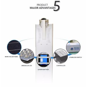 High quality Aluminum solar post light with CE ROHS certificate