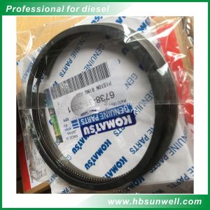China Komatsu Piston Rings 6738-31-2031 For S6D102 Diesel Engine Cast Iron Material on sale