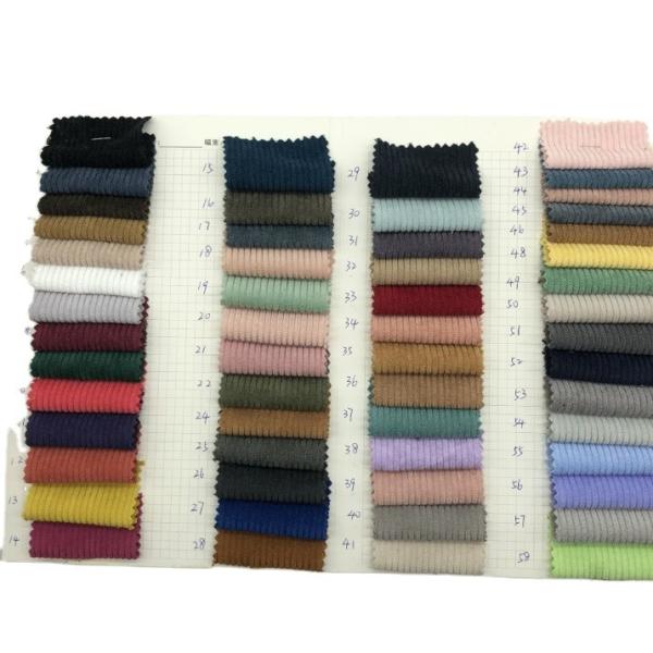 Stripes 220-260GSM 8 Pits Corduroy Fabric for Mattress and Sofa Cloth Style