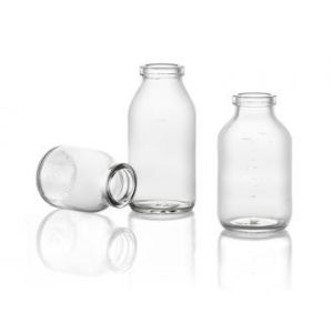 100ml Clear Infusion Glass Bottle With 32mm Neck