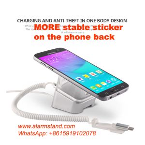 COMER anti-lost alarm locking bracket for mobile phone exhibition stores holders