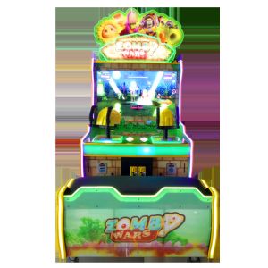 Zombywar Crazy Water Shooting Redemption Arcade Machine For Shopping Mall
