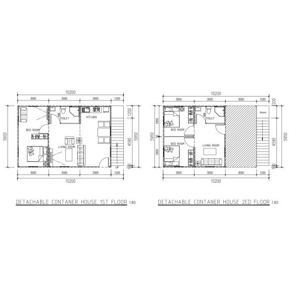 Customizable 3 Bedroom Container House For Personalized Design Affordable